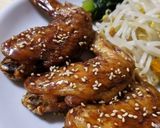 簡単♪おいしい！黒酢の甘辛手羽先揚げ作り方6写真