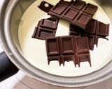 チョコレートタルト　バレンタインに作り方3写真
