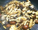 キノコの黒酢炒め◎カンタン黒酢で簡単作り方3写真