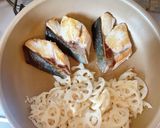 ぶりの照り焼きとレンコンのきんぴら作り方4写真
