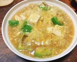 アボガドと豆腐の卵とじ作り方8写真