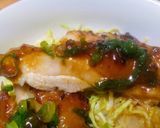中華風鶏のてりやき丼、醤油鶏飯作り方13写真