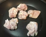 鶏肉のくわ焼き・浸し野菜添え作り方3写真