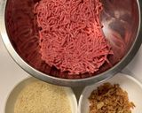 フライドオニオンで美味しいハンバーグ作り方2写真