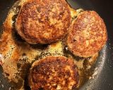 フライドオニオンで美味しいハンバーグ作り方4写真