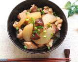 大根と椎茸と鶏胸肉のじ～んわり美味な煮物作り方4写真