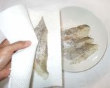 タラのビタミン枝豆ソース♪簡単食養生薬膳作り方3写真