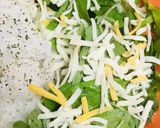 レトルト●チーズ＆たまごのサラダカレー作り方1写真