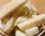 梨のスティックカット作り方1写真