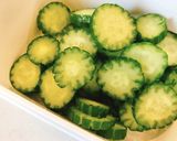 ☆きゅうりの飾り切り☆作り方2写真