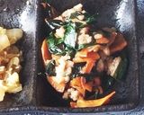 韮&人参&ひき肉&チーズ醤油炒め♡+他作り方4写真