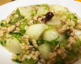 蕪の鶏ミンチ中華あん作り方9写真