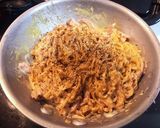 チキンラーメン ミルク カルボナーラ作り方12写真