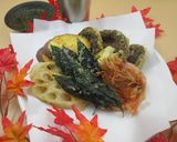 地野菜の天ぷら作り方6写真