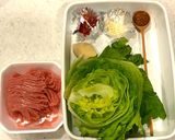 腎臓内科医考案レタスとひき肉の減塩蒸し作り方1写真