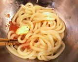 シンプルに明太子うどん作り方3写真