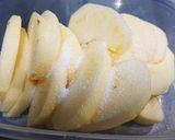 HMで簡単りんごとさつまいものパンケーキ作り方2写真