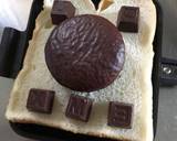 チョコパイでしみチョコ☆ホットサンド☆作り方1写真