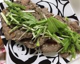 小鯵のハンバーグ水菜添え作り方10写真