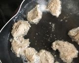 小鯵のハンバーグ水菜添え作り方12写真