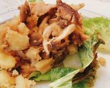 きのこじゃがバター＊肉料理の付け合わせに作り方6写真