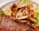 きのこじゃがバター＊肉料理の付け合わせに作り方7写真