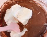 チョコホイップが入ったチョコカップケーキ作り方10写真
