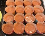 チョコホイップが入ったチョコカップケーキ作り方11写真