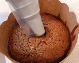 チョコホイップが入ったチョコカップケーキ作り方21写真