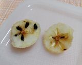 梨のリンゴの芯のやり方作り方4写真