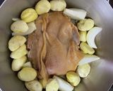 鳥もも肉と栗の炒め煮作り方5写真