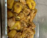 鳥もも肉と栗の炒め煮作り方9写真