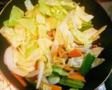 生姜たっぷり汁なし味噌煮込みうどん作り方6写真