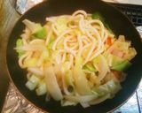 生姜たっぷり汁なし味噌煮込みうどん作り方8写真