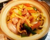 生姜たっぷり汁なし味噌煮込みうどん作り方13写真