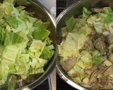粉豆腐豚団子とキャベツの豚骨鍋スープ作り方4写真