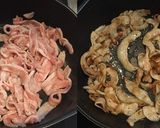 カリカリ豚トロとさつま芋の豆板醤炒め作り方2写真