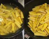 カリカリ豚トロとさつま芋の豆板醤炒め作り方5写真