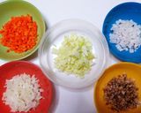 根菜たっぷり！キッズにおすすめリゾット★作り方1写真