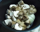 くずし高野豆腐と白菜と椎茸のミルクスープ作り方3写真