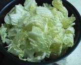 くずし高野豆腐と白菜と椎茸のミルクスープ作り方5写真