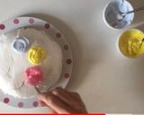 3つの食紅で5色♡嵐センイルケーキ作り方7写真