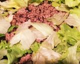 レタス救済 中華風レタスと玉子ひき肉炒め作り方5写真