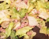 レタス救済 中華風レタスと玉子ひき肉炒め作り方6写真