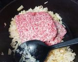 お弁当★ロコモコカフェ丼★卵不要★メイン作り方2写真