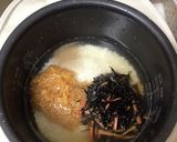簡単！なめ茸とひじきの炊き込みご飯作り方3写真