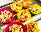 ✨残ったマカロニサラダお弁当にリメイク✨作り方1写真