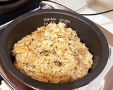 サバ缶と舞茸の炊き込みご飯作り方3写真