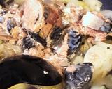 楽ちん　簡単　サバ缶トマトパスタ〜！作り方5写真