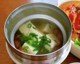 なめこと豆腐の簡単★中華風スープ作り方4写真